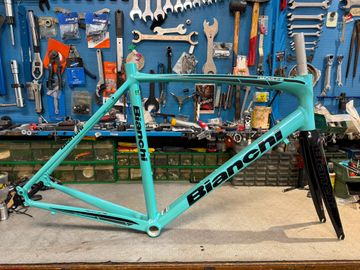 Used Bianchi Impulso 2020. Frameset 2020 Road & Gravel, Blue — image 1 of 17