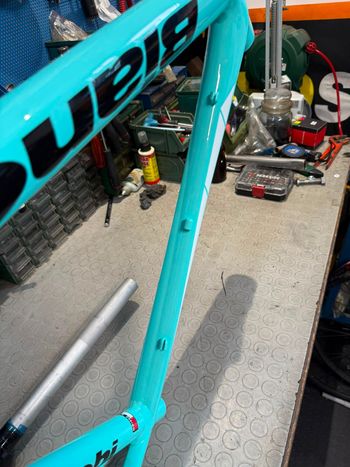 Gebrauchtes Bianchi Impulso 2020. Frameset 2020 Road & Gravel, Blau — Bild 14 von 19