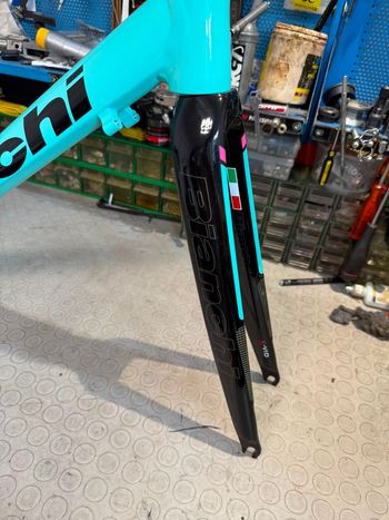 Gebrauchtes Bianchi Impulso 2020. Frameset 2020 Road & Gravel, Blau — Bild 7 von 19