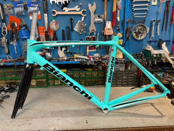 Gebrauchtes Bianchi Impulso 2020. Frameset 2020 Road & Gravel, Blau — Bild 2 von 19