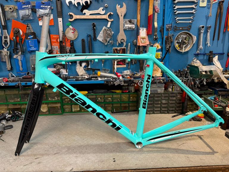 Gebrauchtes Bianchi Impulso 2020. Frameset 2020 Road & Gravel, Blau — Bild 2 von 19