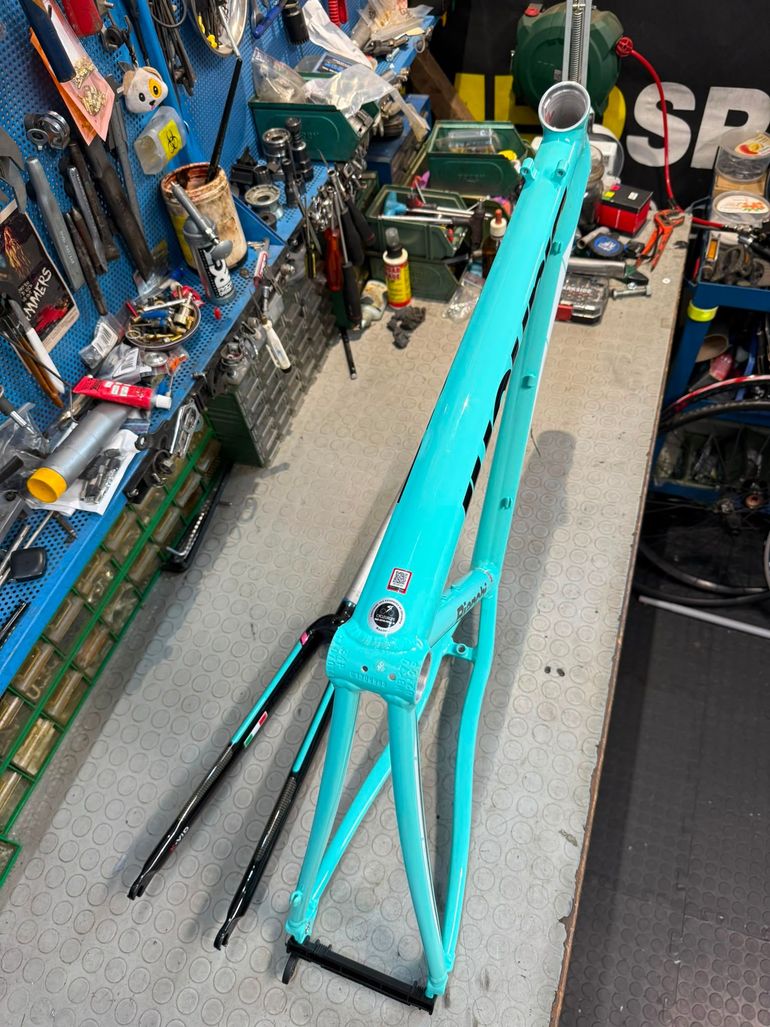 Gebrauchtes Bianchi Impulso 2020. Frameset 2020 Road & Gravel, Blau — Bild 16 von 19