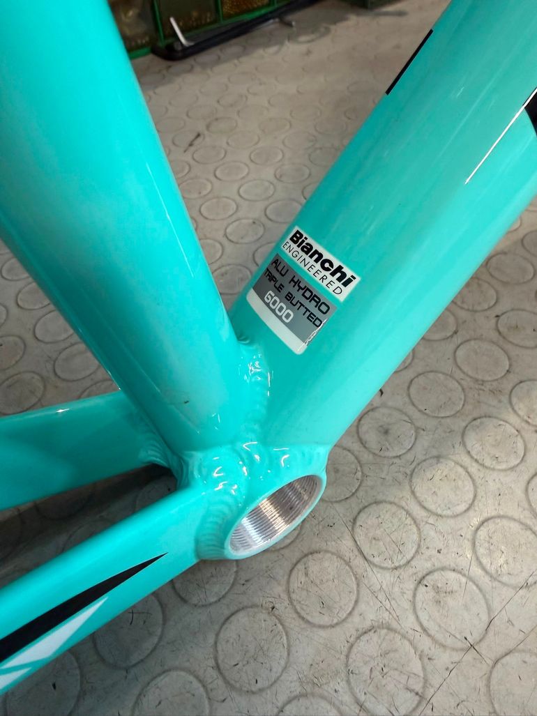 Gebrauchtes Bianchi Impulso 2020. Frameset 2020 Road & Gravel, Blau — Bild 8 von 19