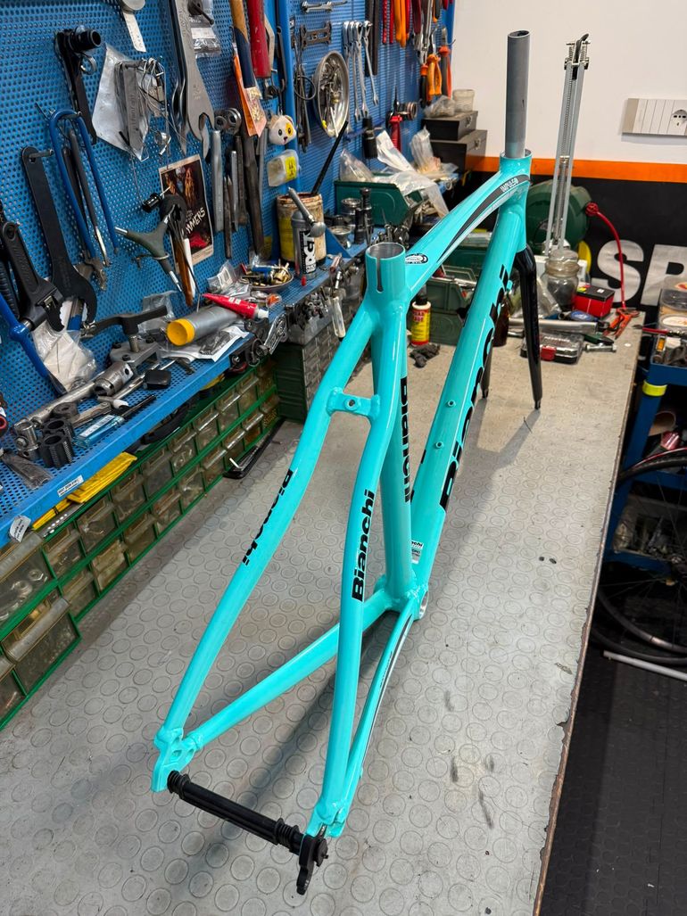 Gebrauchtes Bianchi Impulso 2020. Frameset 2020 Road & Gravel, Blau — Bild 12 von 19