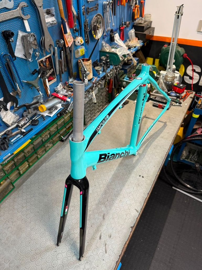 Gebrauchtes Bianchi Impulso 2020. Frameset 2020 Road & Gravel, Blau — Bild 5 von 19