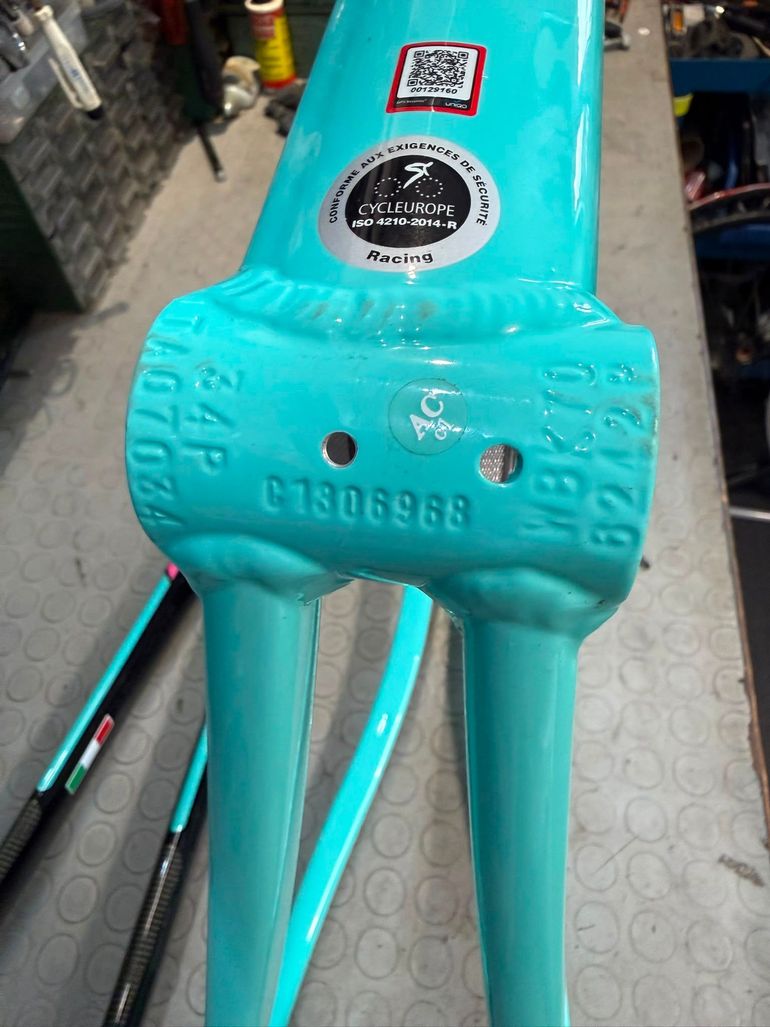Gebrauchtes Bianchi Impulso 2020. Frameset 2020 Road & Gravel, Blau — Bild 17 von 19
