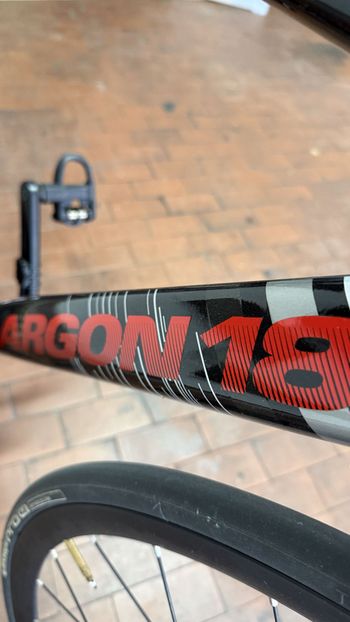 Used Argon 18 electron Custom Frameset 2023 Road & Gravel, Black — image 11 of 12