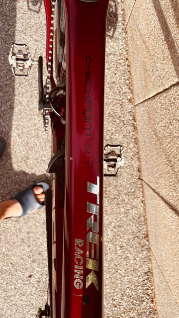 Used Trek Checkpoint SL 7 2021 2021 Road & Gravel, Red — image 9 of 14