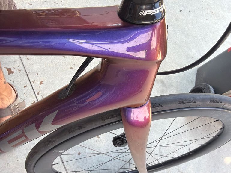 Used Trek Émonda SLR 9 Disc 2019 2019 Road & Gravel, Purple — image 6 of 8