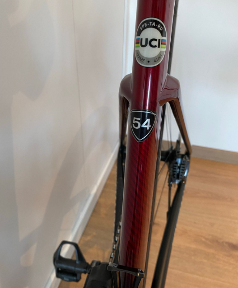 Used Specialized S-Works Tarmac SL7 - Shimano Dura-Ace Di2 2022 2022 Road & Gravel, Red — image 5 of 6