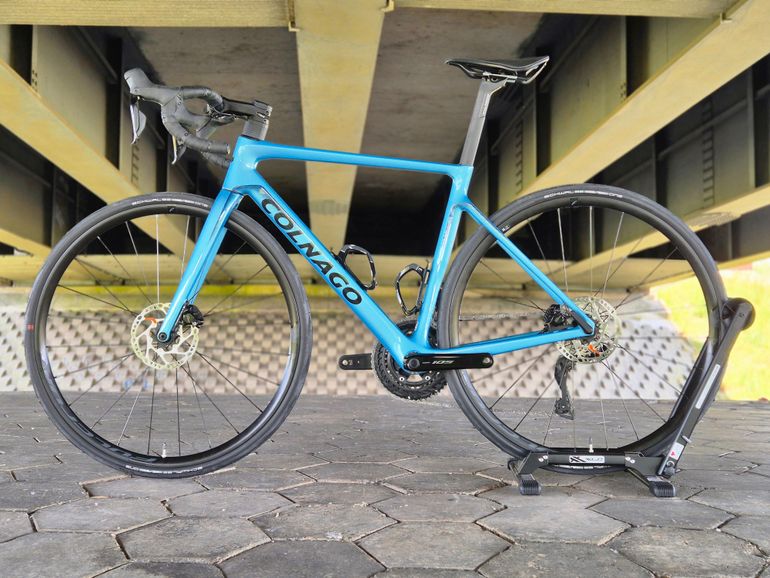 Used Colnago V4 Shimano 105 Di2 2025 2025 Road & Gravel, Blue — image 5 of 12