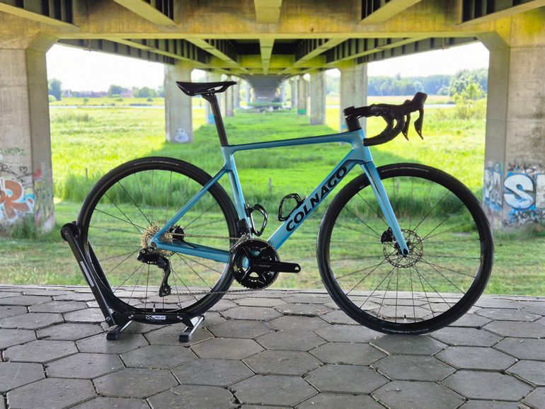 Used Colnago V4 Shimano 105 Di2 2025 2025 Road & Gravel, Blue — image 1 of 12