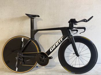 Brugt Giant Trinity Pro (EX TEAM CCC, GREG VAN AVERMAAT!) Rim Brake, Dura Ace 2019 Road & Gravel