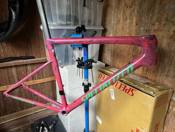 Used Specialized Tarmac SL8 Frameset 2024 Frameset 2024 Road & Gravel, Purple — image 2 of 3