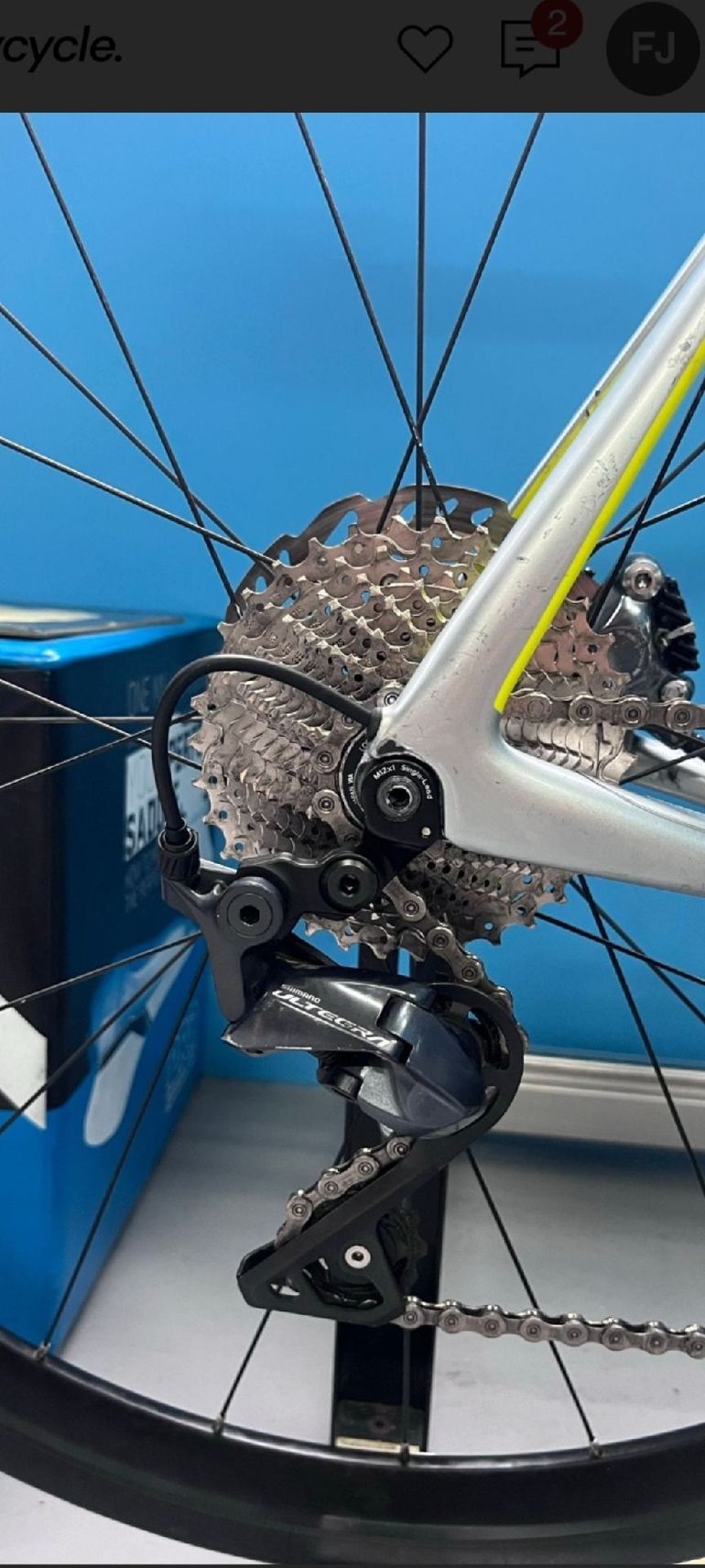 Cannondale Synapse Carbon Disc Ultegra 2019 2019 Road & Gravel d'occasion — image 4 sur 4