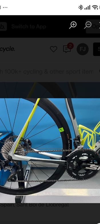 Cannondale Synapse Carbon Disc Ultegra 2019 2019 Road & Gravel d'occasion — image 3 sur 4