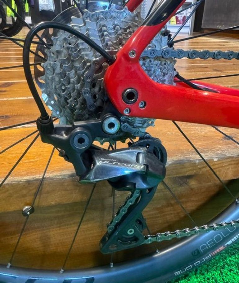 Used Trek Domane SL 6 2020 2020 Road & Gravel, Red — image 2 of 10