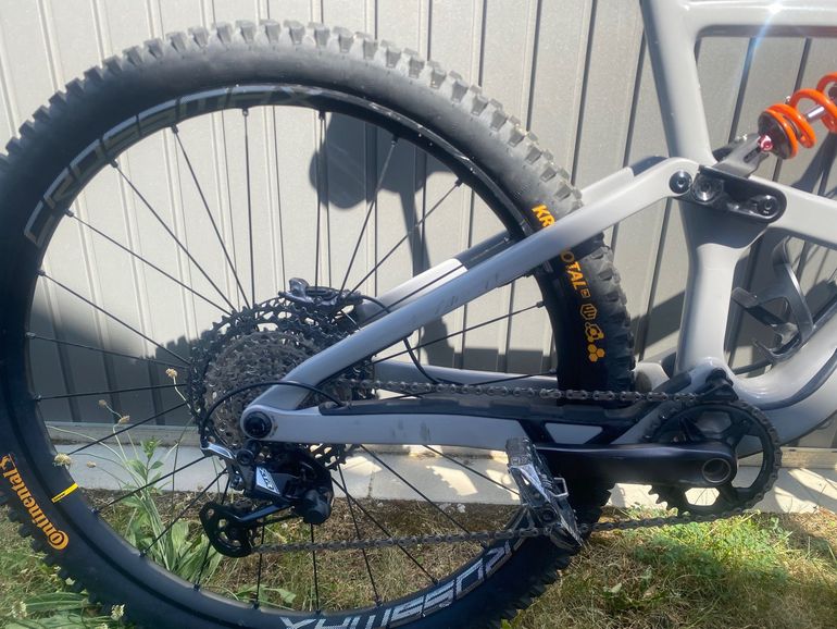 Gebrauchtes Orbea Occam Shimano XTR 2023 Mountainbike, Hellgrau — Bild 9 von 14