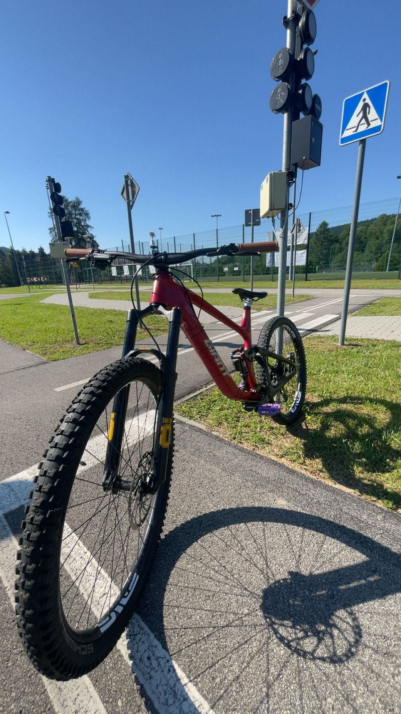 Gebrauchtes Giant Reign Advanced 1 2024 2024 Mountainbike, Rot, 29 — Bild 7 von 12