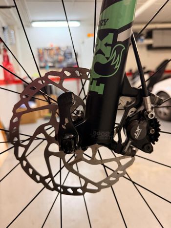 Orbea OIZ M10 2018 2018 Mountainbike de segunda mano, Verde — imagen 7 de 9