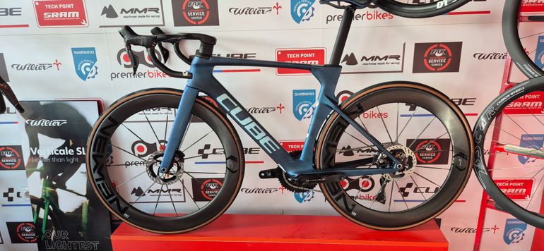 Used CUBE LITENING AERO C:68X, SLT 2026 2026 Road & Gravel, Blue — image 7 of 17