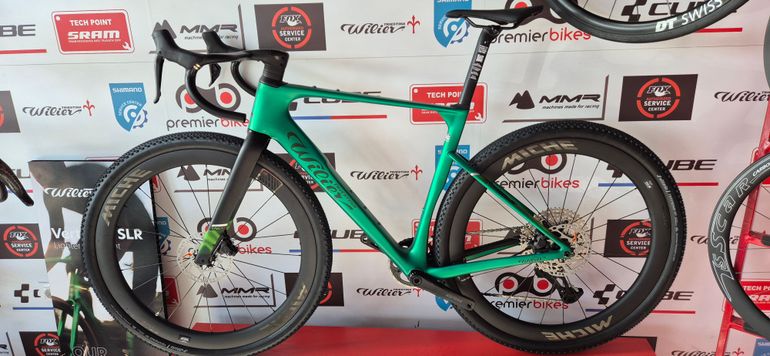 Used Wilier SLR ID2 GRX DI2 GRAFF 48 2026 Road & Gravel, Green — image 6 of 9