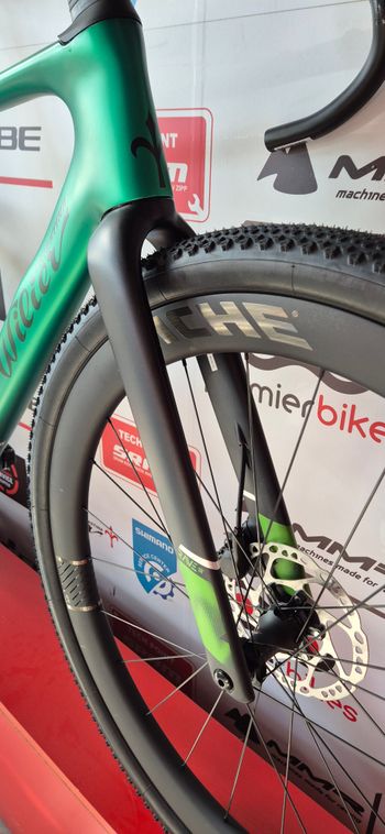 Used Wilier SLR ID2 GRX DI2 GRAFF 48 2026 Road & Gravel, Green — image 4 of 9
