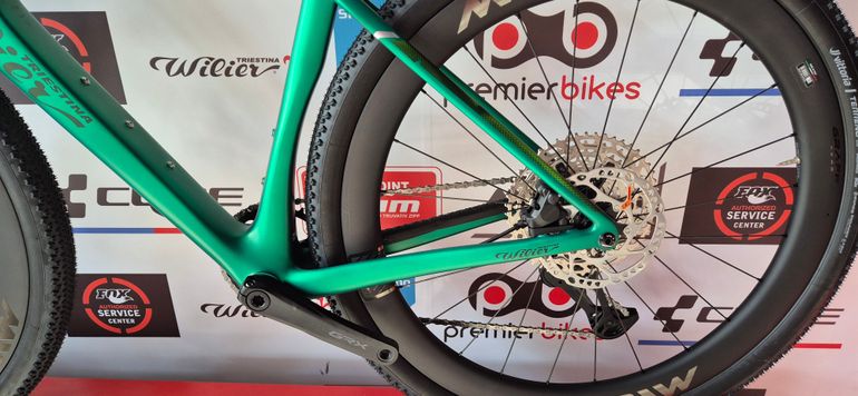 Used Wilier SLR ID2 GRX DI2 GRAFF 48 2026 Road & Gravel, Green — image 7 of 9
