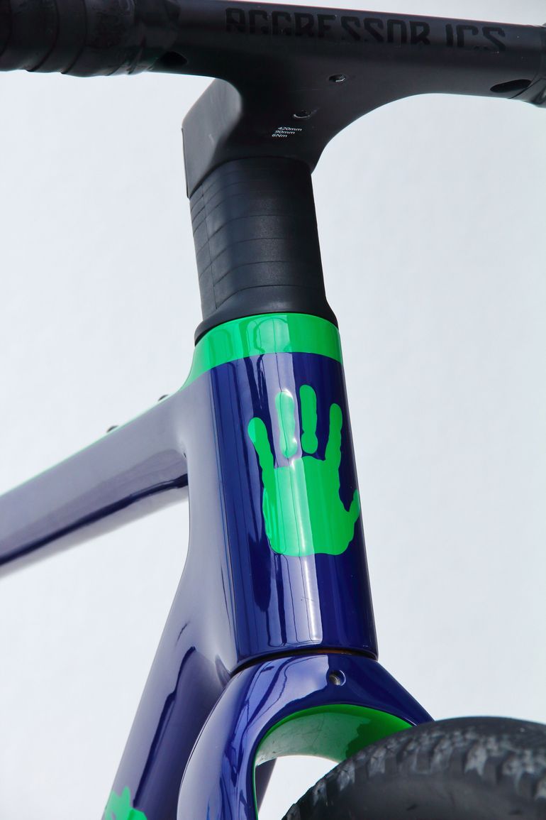 Used kachina Saluda AXS 2022 2022 Road & Gravel, Blue — image 23 of 43