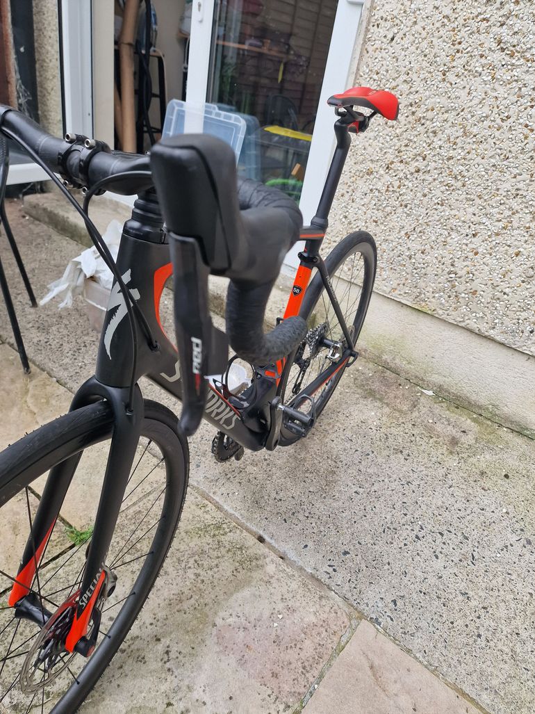 Used Specialized S-Works Roubaix SRAM eTap 2018 2018 Road & Gravel, Black — image 9 of 15