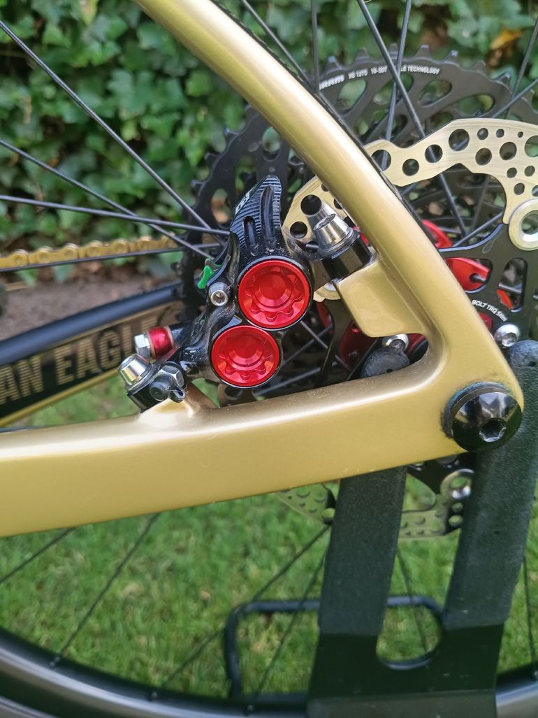 American Eagle Custom SRAM X01 Eagle AXS 2020 Mountainbike usato, Grigio chiaro — immagine 10 di 22