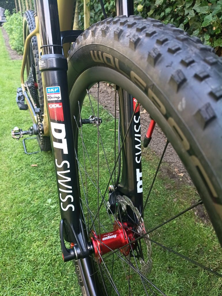 American Eagle Custom SRAM X01 Eagle AXS 2020 Mountainbike usato, Grigio chiaro — immagine 14 di 22