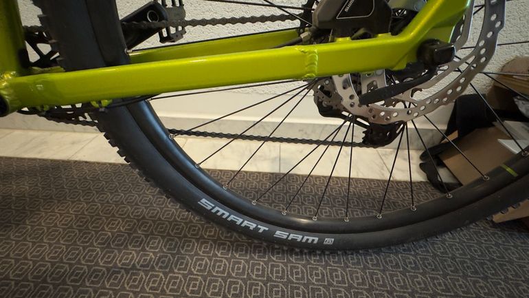 Used CUBE Aim Shimano CUES 2025 Mountainbike, Green — image 4 of 5