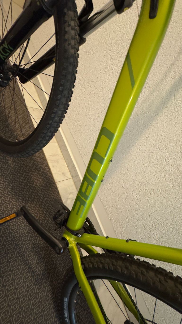 Used CUBE Aim Shimano CUES 2025 Mountainbike, Green — image 3 of 5