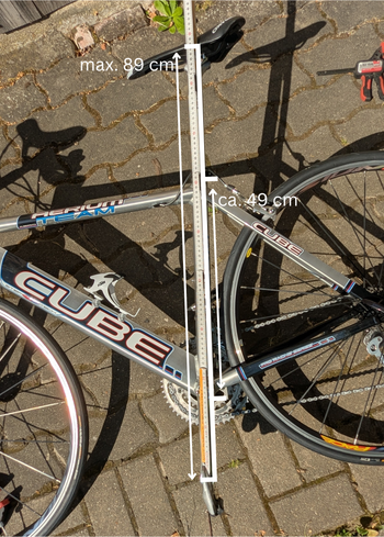 CUBE Aerium Pro Racing Series 2005 Road & Gravel usato, Grigio chiaro — immagine 4 di 18