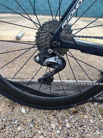 Ridley X-Night SL Disc - Shimano GRX Di2 2020 2020 Road & Gravel de segunda mano, Negro — imagen 3 de 3