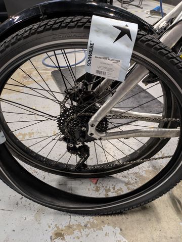 Used Larry Vs Harry Custom Shimano Deore XT Urban, Light Gray — image 6 of 8