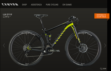 Używany Canyon Lux Cf 9.9 2015 Mountainbike — zdjęcie 9 z 9