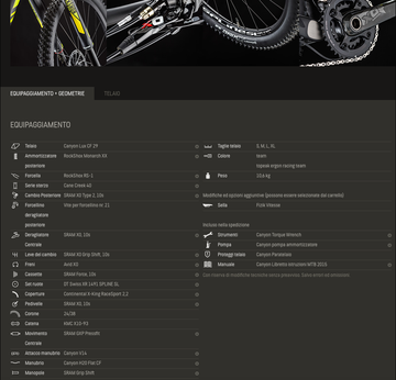 Używany Canyon Lux Cf 9.9 2015 Mountainbike — zdjęcie 3 z 9
