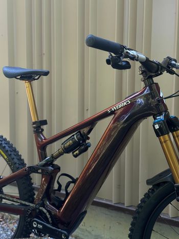 Used Specialized S-Works Turbo Levo 4 2026 2026 Mountainbike, Red, 29, 27.5 — image 9 of 13