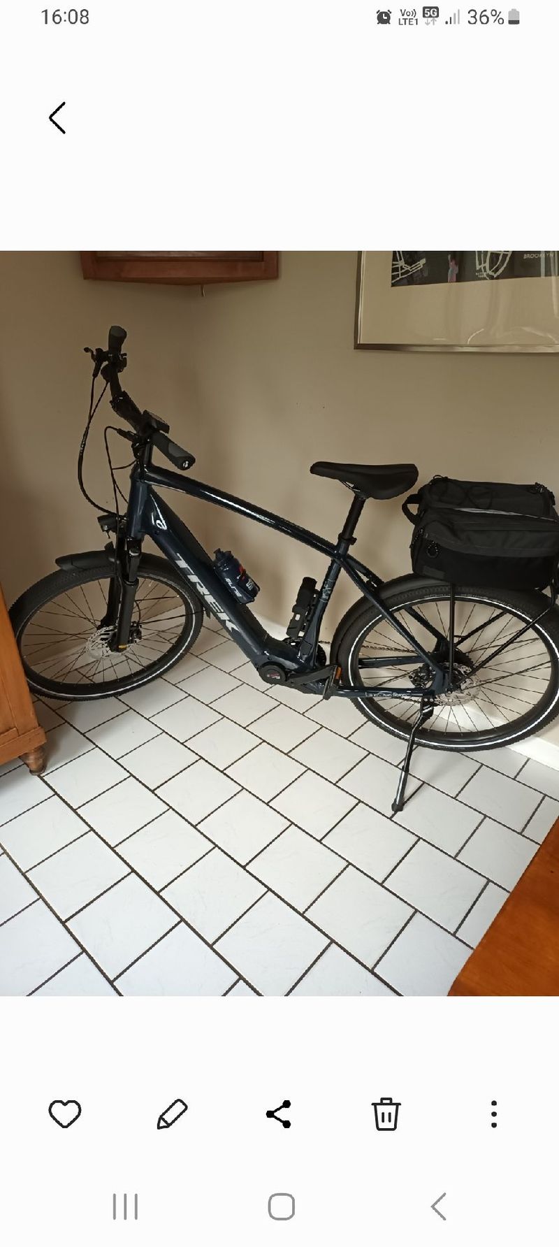 Used Trek Allant+ 7 2022 2022 Urban, Blue — image 5 of 7