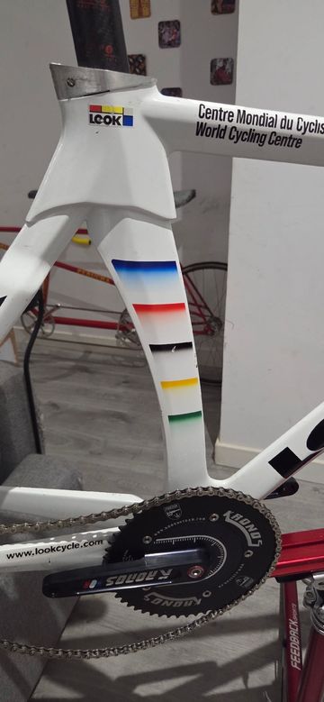 Used Look Custom Frameset 2001 Road & Gravel, White — image 13 of 15