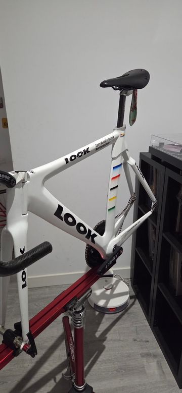 Used Look Custom Frameset 2001 Road & Gravel, White — image 4 of 15