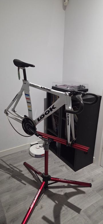 Used Look Custom Frameset 2001 Road & Gravel, White — image 3 of 15