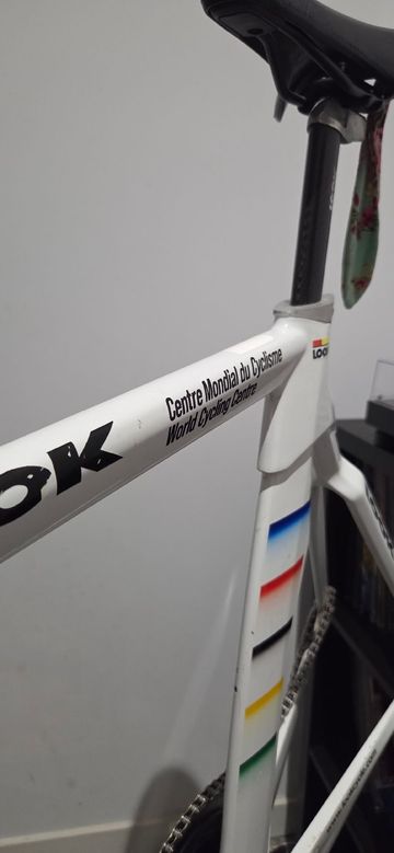 Used Look Custom Frameset 2001 Road & Gravel, White — image 8 of 15