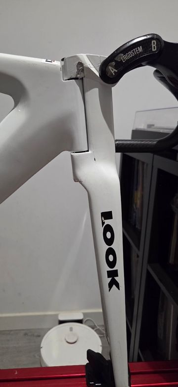 Used Look Custom Frameset 2001 Road & Gravel, White — image 9 of 15