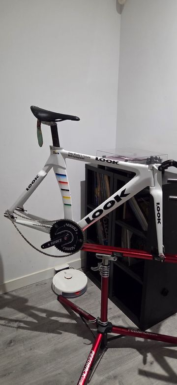 Used Look Custom Frameset 2001 Road & Gravel, White — image 2 of 15