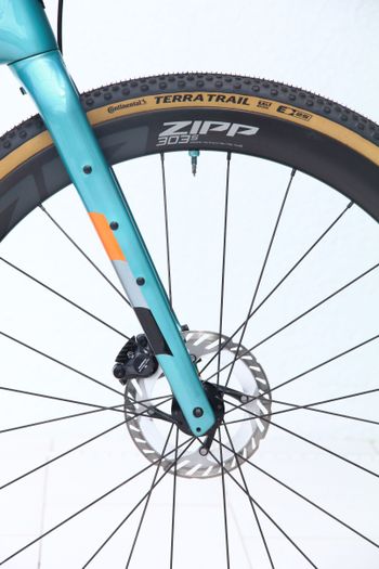 Used Salsa Warbird C GRX 820 Di2 2024 2024 Road & Gravel, Blue — image 5 of 50