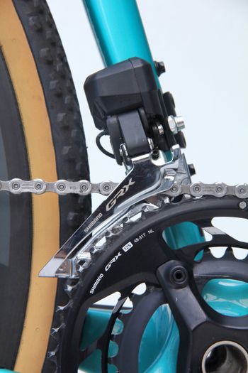 Used Salsa Warbird C GRX 820 Di2 2024 2024 Road & Gravel, Blue — image 14 of 50