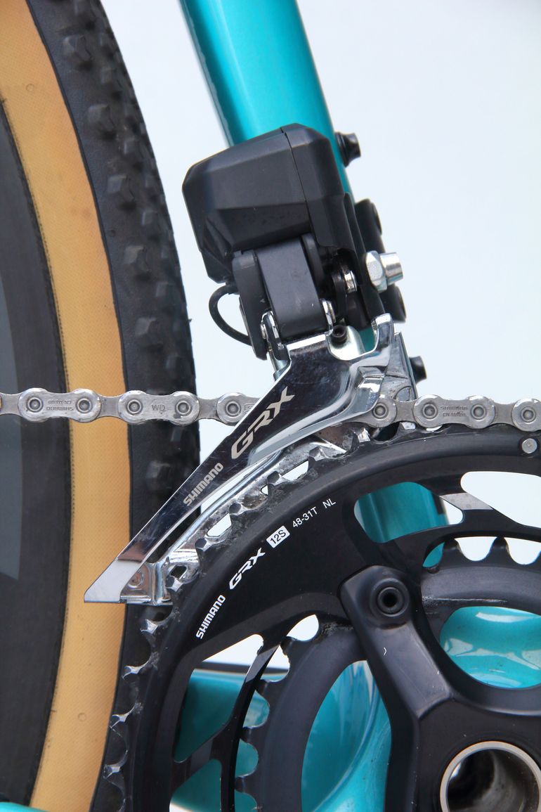 Used Salsa Warbird C GRX 820 Di2 2024 2024 Road & Gravel, Blue — image 14 of 50